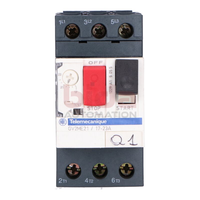 Telemecanique GV2ME21/17-23A Motoschutzschalter Motor Protection Switch