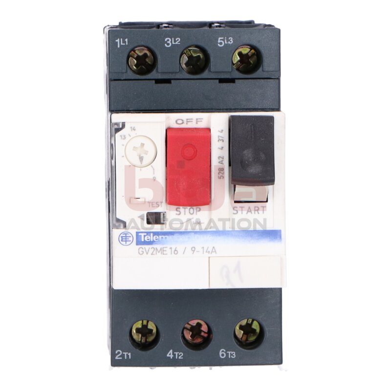 Telemecanique GV2ME16 / 9-14A Motoschutzschalter Motor Protection Switch
