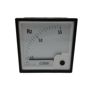 Debnar FAR96 45-55 Hz Messgerät Zeigerfrequenzmesser...