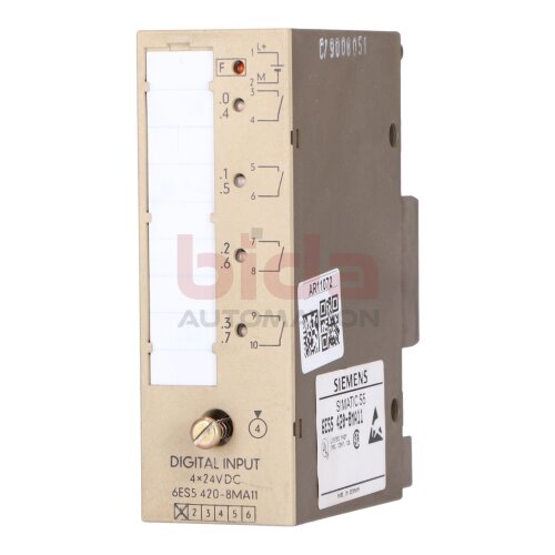 Siemens 6ES5 420-8MA11 / 6ES5420-8MA11 Digitales Eingangsmodul Digital Input Module