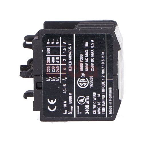 Eaton 22 DIL EM XTMCX FC22 Hilfsschalterblock Auxiliary Switch Block