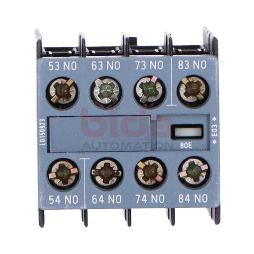 Siemens 3RH2911-1GA40 Hilfsschalter frontseitig Auxiliary Switch