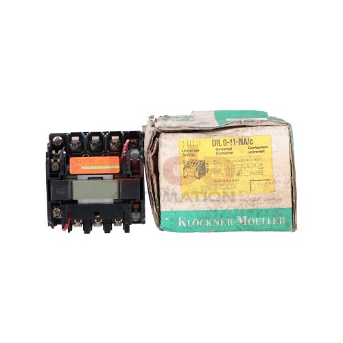 Moeller DIL 0-11-NA Sch&uuml;tz Contactor