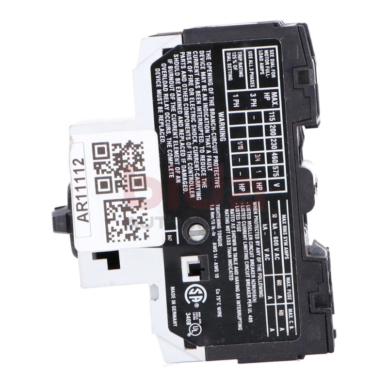 Moeller PKZM0-1,6 Motoschutzschalter Motor Protection Switch
