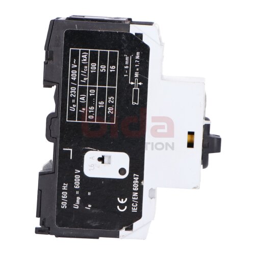 Moeller PKZM0-1,6 Motoschutzschalter Motor Protection Switch