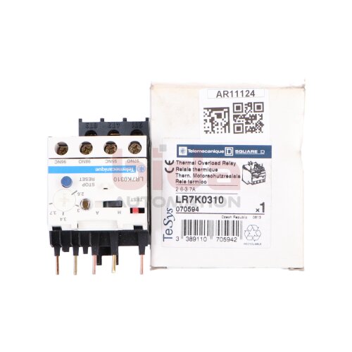 Telemecanique LR7K0310 Motorschutzrelais Motor Protection Relay
