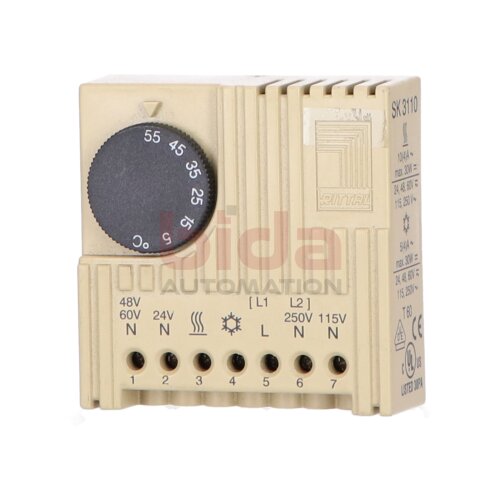 Rittal SK 3110 Temperaturregler SchaltschrankTemperature Controller Switch Cabinet