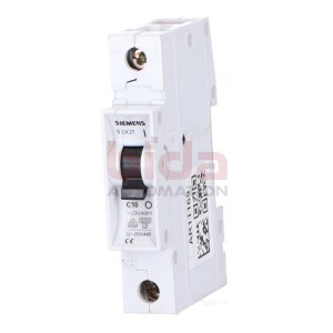 Siemens 5 SX21 C10 /5SX21 Leistungsschutzschalter Circuit...