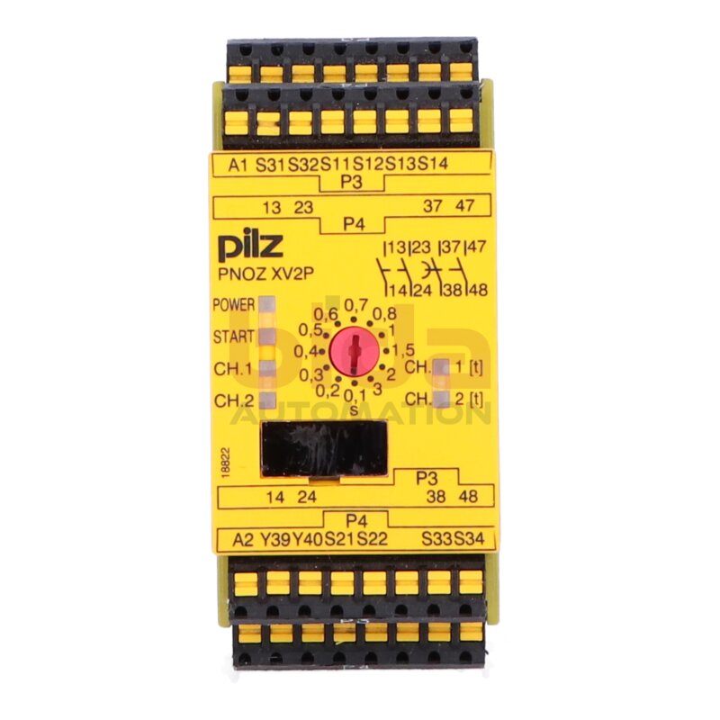 Pilz PNOZ XV2P C 3/24VDC 2n/o 2n/ot  787502 Sicherheitsrelais Safety Relay