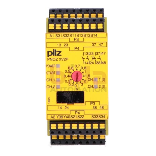 Pilz PNOZ XV2P C 3/24VDC 2n/o 2n/ot  787502 Sicherheitsrelais Safety Relay
