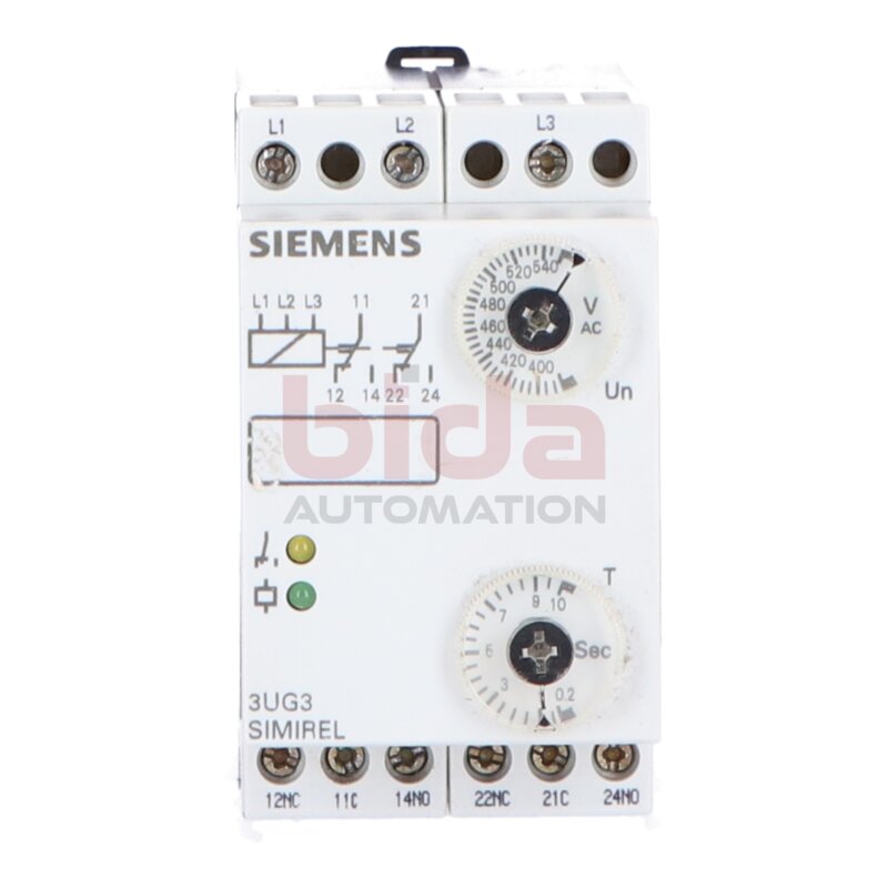 Siemens 3UG3013-1BR60 / 3UG3 013-1BR60 &Uuml;berwachungsrelais Monitoring Relay