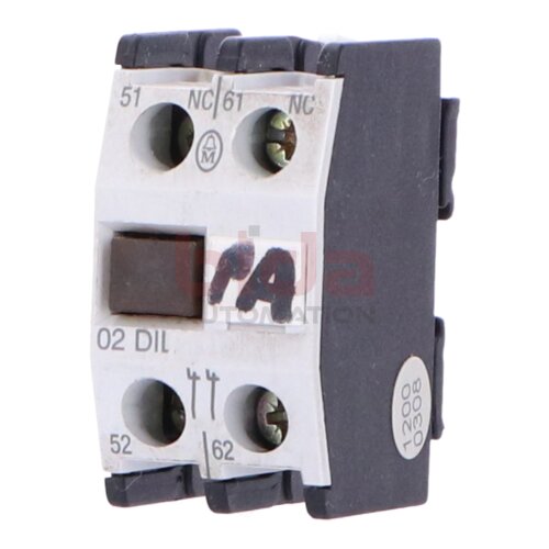 Moeller 02 DIL Hilfsschalterblock Auxiliary Switch Block
