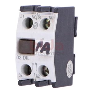 Moeller 02 DIL Hilfsschalterblock Auxiliary Switch Block