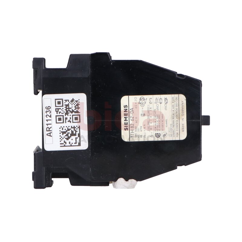 Siemens 3TH82 62-0A Hilfssch&uuml;tz Auxiliary Contactor