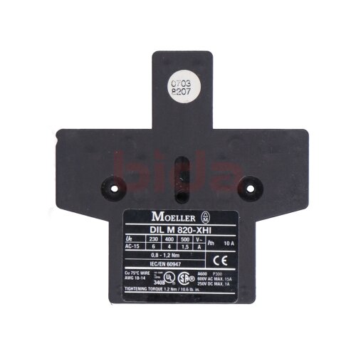 Moeller DIL M 820-XHI Hilfsschalterbaustein Auxiliary Contact