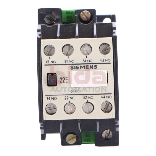 Siemens 3TH80 22-3B / 3TH8022-3B Hilfssch&uuml;tz Auxiliary Contactor