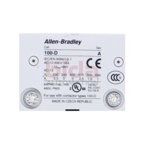 Allen-Bradley 100-D S1-11 Hilfskontaktblock Auxiliary Contact Block