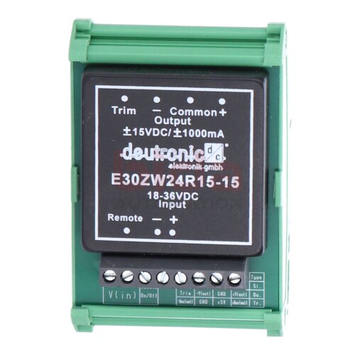 Deutronic E30ZW24R15-15 DC/DC-Wandler DC/DC Converter