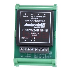 Deutronic E30ZW24R15-15 DC/DC-Wandler DC/DC Converter