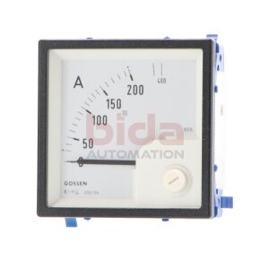 Gossen EBH300127 5/10A(B06) Ampermeter Ammeter 0 - 400 A