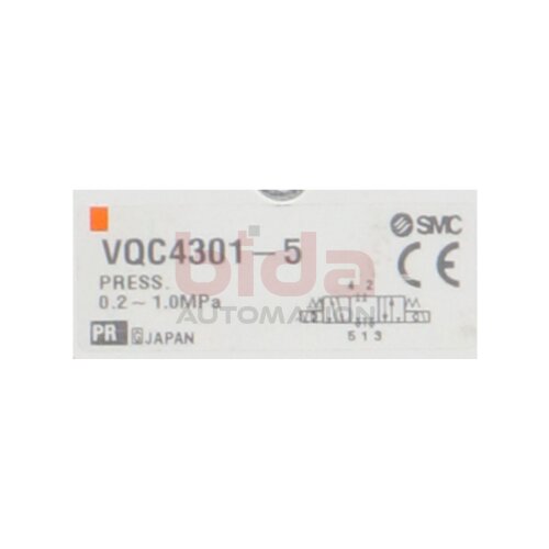 SMC VQC4301-5 Magnetventil Solenoid Valve