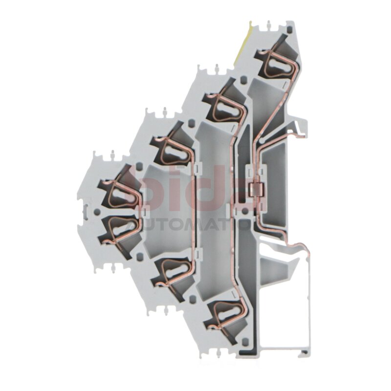 Wago 281-530 Vierstock - Durchgangsklemme 4 mm&sup2; Quadruple Deck Reil Mounted Terminal Block
