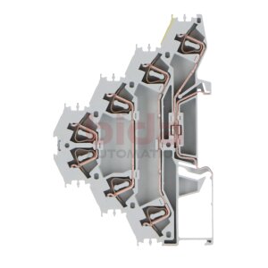 Wago 281-530 Vierstock - Durchgangsklemme 4 mm²...