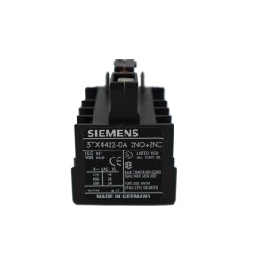 Siemens 3TX4 422-0A Hilfsschalterblock auxiliary contact...