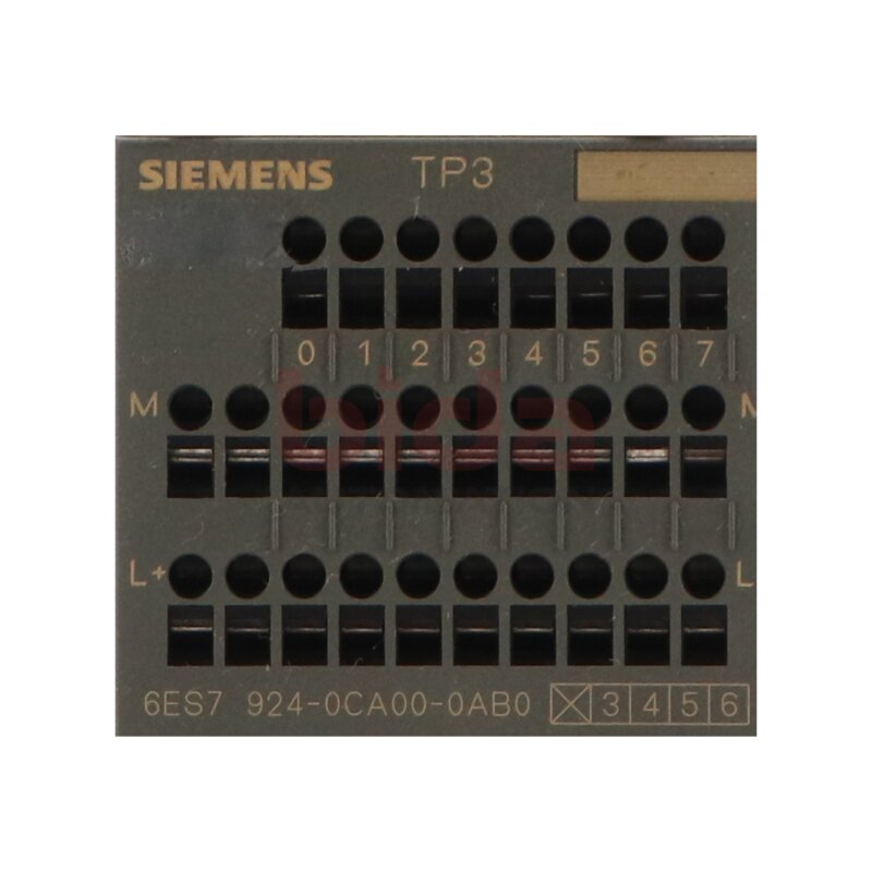 Siemens 6ES7 924-0CA00-0AB0 / 6ES7924-0CA00-0AB0 Klemmblock Terminal Block