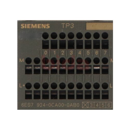 Siemens 6ES7 924-0CA00-0AB0 / 6ES7924-0CA00-0AB0 Klemmblock Terminal Block