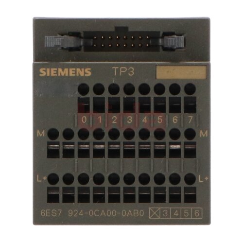 Siemens 6ES7 924-0CA00-0AB0 / 6ES7924-0CA00-0AB0 Klemmblock Terminal Block