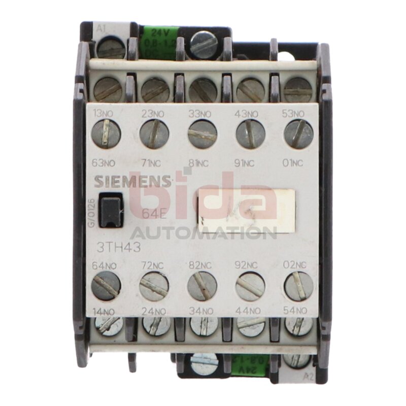 Siemens 3TH4364-0B / 3TH4 364-0B Hilfssch&uuml;tz Auxiliary Contactor