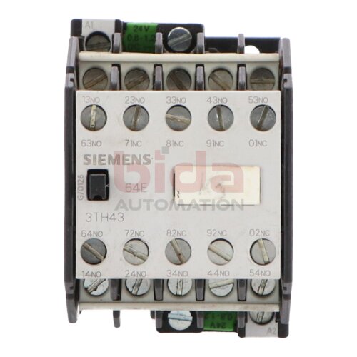 Siemens 3TH4364-0B / 3TH4 364-0B Hilfssch&uuml;tz Auxiliary Contactor