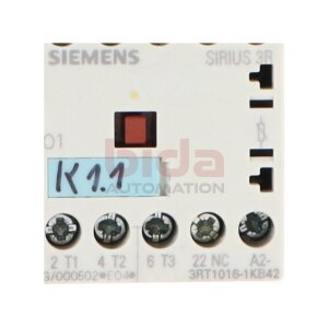 Siemens 3RT1016 -1KB42 / 3RT1 016 -1KB42...