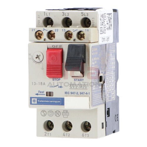 Telemecanique GV2-M20 Motoschutzschalter Motor Protection Switch