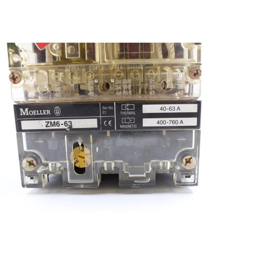 Moeller ZM6-63 Leistungsschalter Circuit Breaker