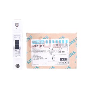 Siemens 5 SX2 104-7 / 5SX21 Leitungsschutzschalter...