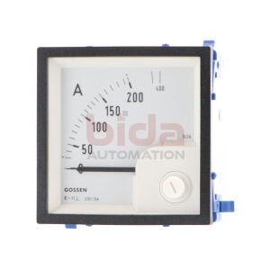 Gossen EBB200275 Amperemeter Ammeter