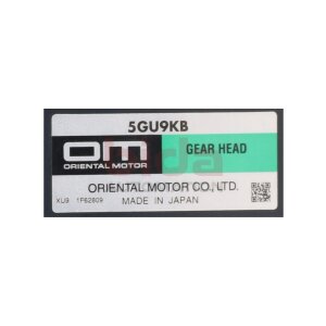 Oriental Motor 5GU9KB Getriebekopf Gear Head