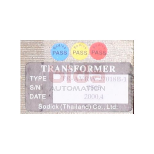 Sodick TR-AVRW-27018B-1  Transformator Transformer