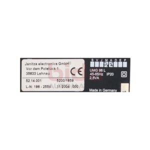 Janitza Electronics UMG 96 L Universelles Messgerät...