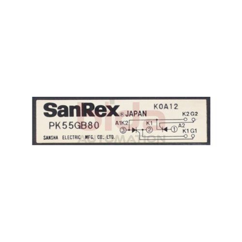SanRex PK55GB80 Diskrete Halbleitermodule Discrete Semiconductor Modules