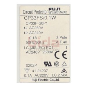 Fuji Electric CP33FS/0.1W Schaltungsschutz Circiut Protector