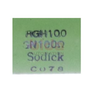Sodick RGH 100 GN100 C078 Widerstand Resistor