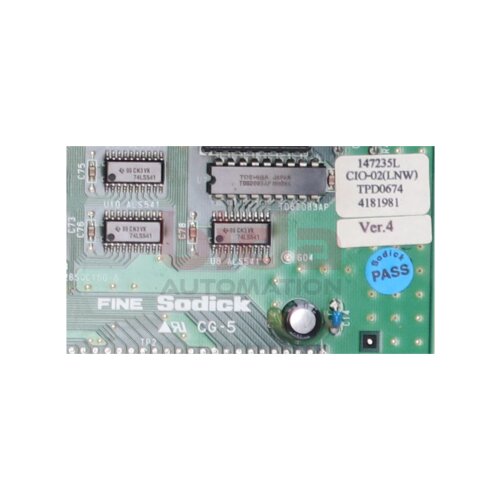 Sodick CG-5 PC.4181945  Steuerungsmodul  Platine Control Module Circuit Board