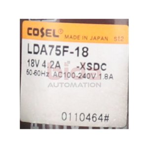Cosel LDA75F-18 Schaltnetzteil Switching Power Supply