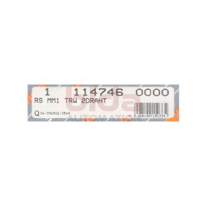 Weidmüller RS MM1 TRW 2DRAHT  114746 Eingang -...