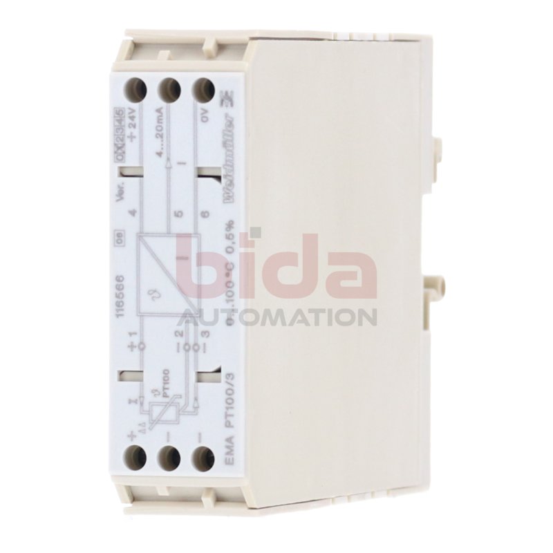 Weidm&uuml;ller EMA EG4 PT100/3 4-20MA (116566) Signalwandler Singal Converter