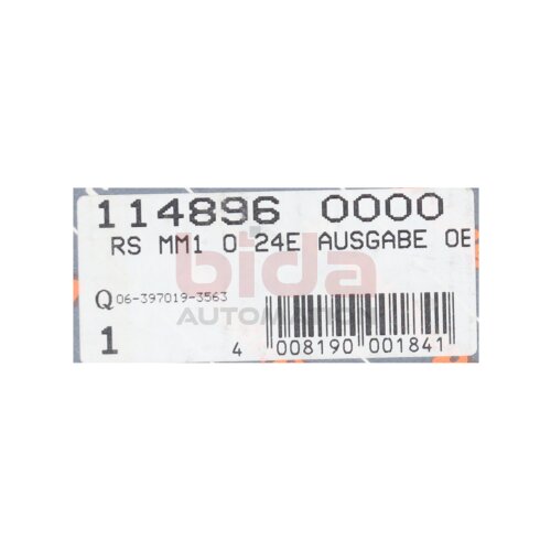 Weidm&uuml;ller RS MM1 0 24E (11489.6) EIngang - /Ausgangsmodul  Input -/ Output Module
