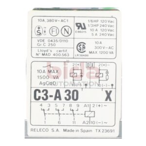 Releco C3-A 30 X  Serie MR-C Power Relais Power Relay